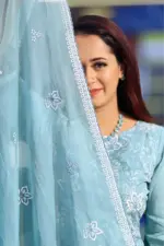 spring cotton machine embroidered shalwar suit