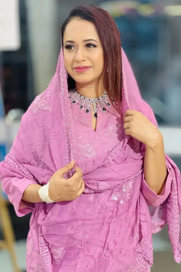lavender fancy boutique salwar suit
