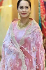 mauve fancy boutique salwar suit
