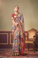 ikkat patola silk saree 4