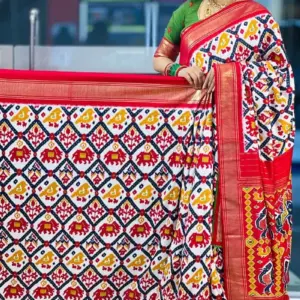 ikkat patola silk saree 4