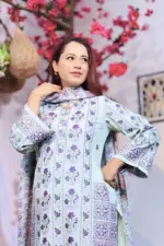 mint color viscos shalwar suit