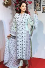 mint color viscos shalwar suit
