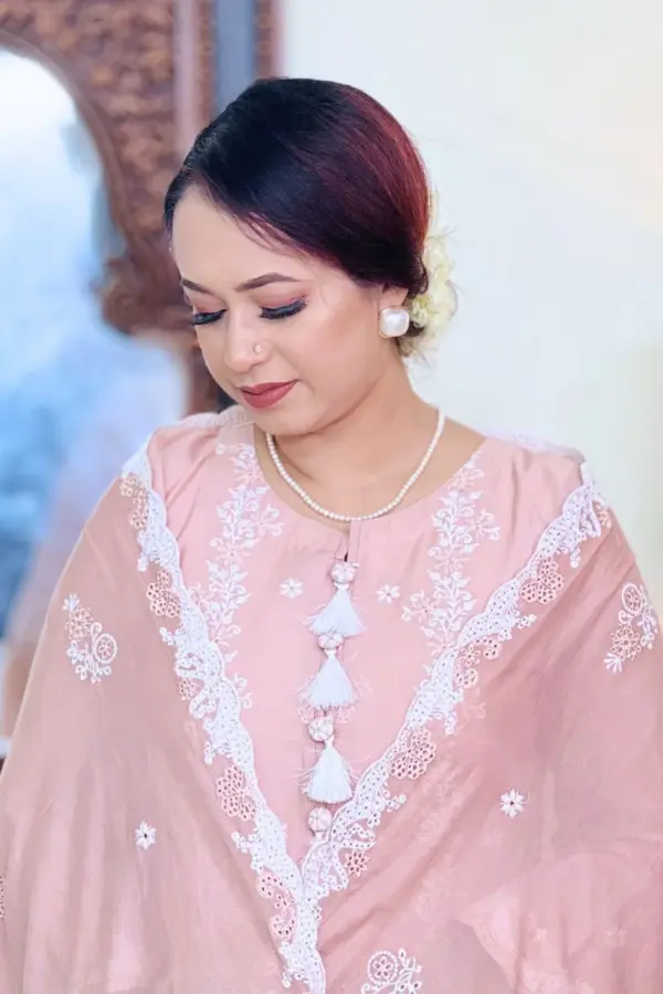 spring cotton machine embroidered shalwar suit
