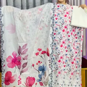 spring cotton machine embroidered salwar suit – 3