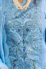 spring cotton machine embroidered stitched shalwar suit
