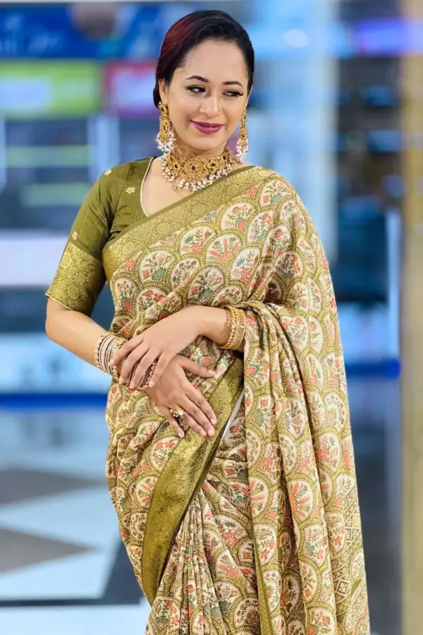 moso silk saree