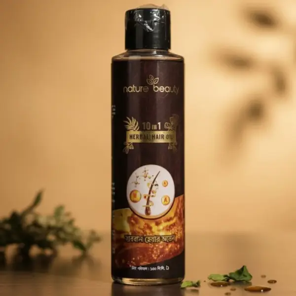 nature beauty herbal hair oil 150ml