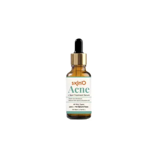 skin'o acne + spot treatment serum 30ml