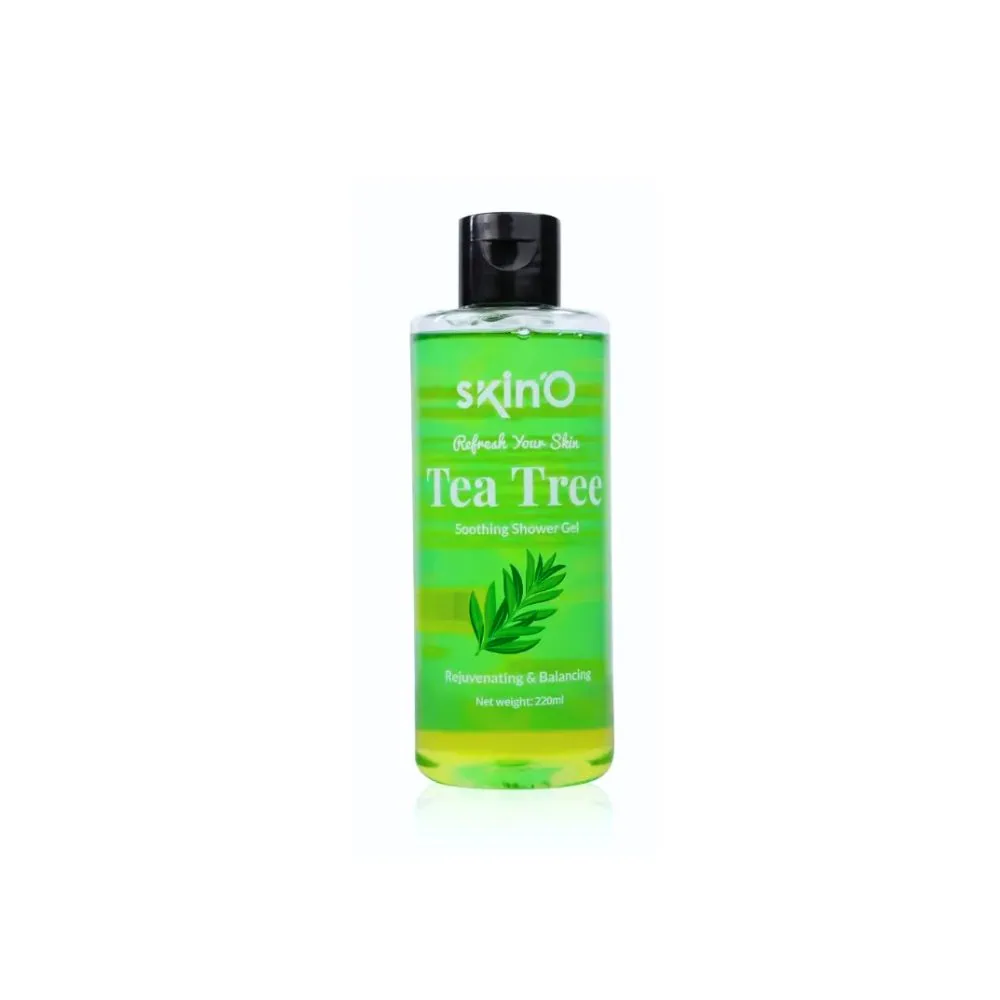 skino tea tree soothing shower gel 220ml skino tea tree soothing shower gel 220ml