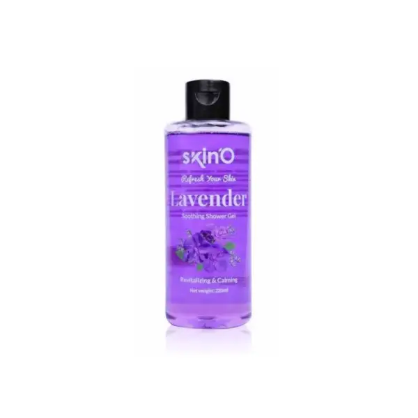 skin'o lavender soothing shower gel 220ml