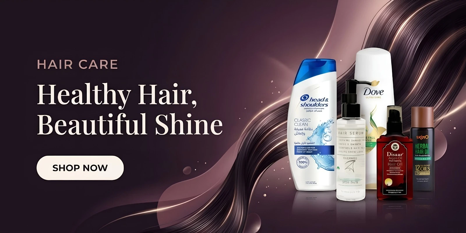 hair care banner