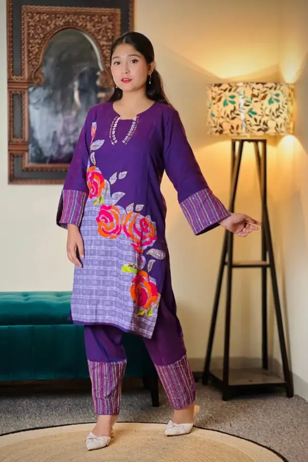 violet sp with he co ords