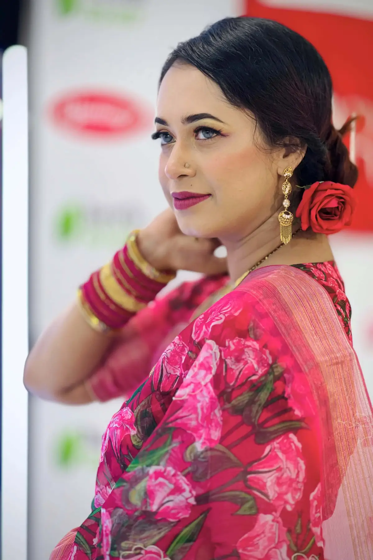 vip organza saree