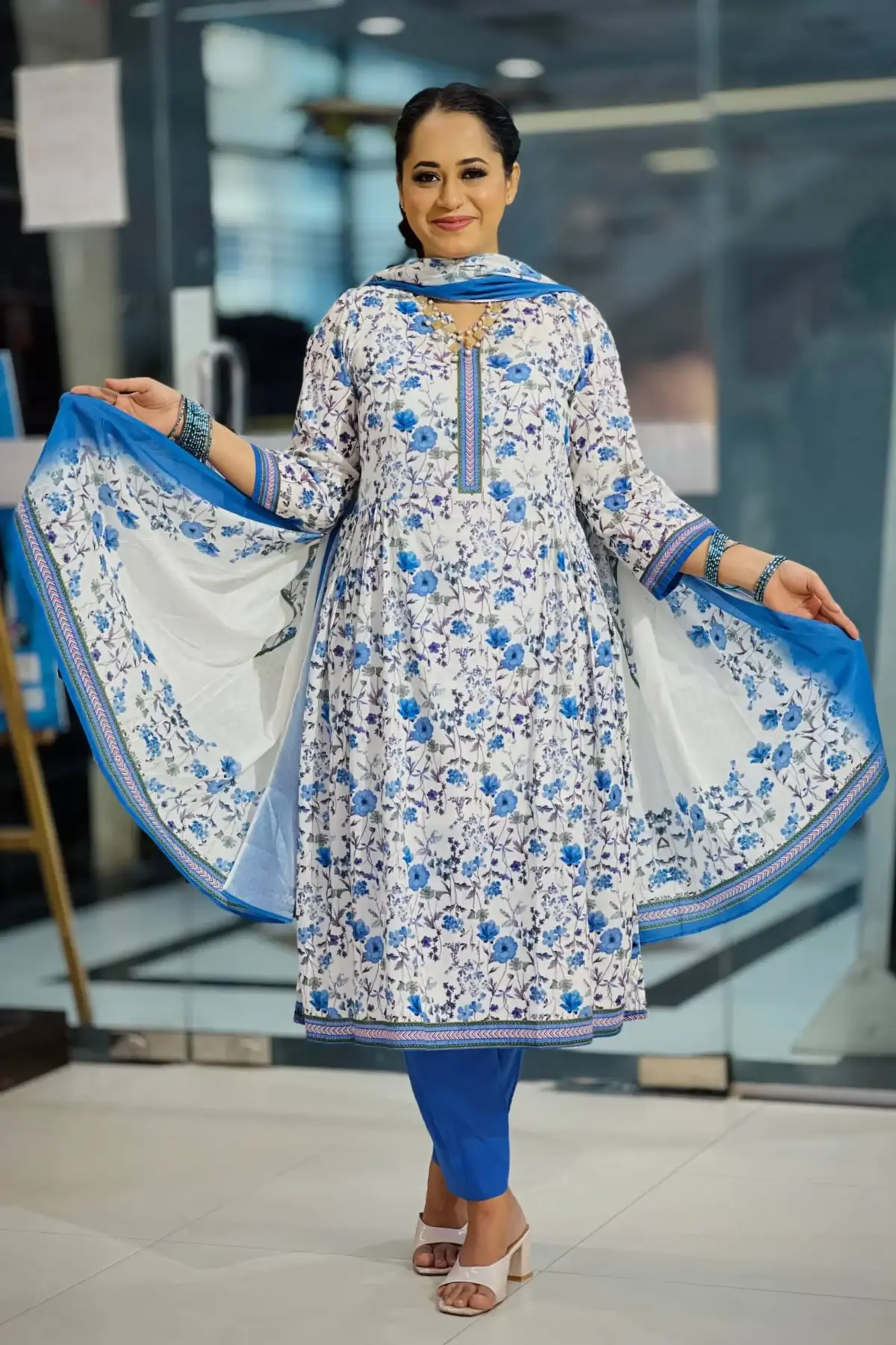 spring cotton digital printed salwar suit 2