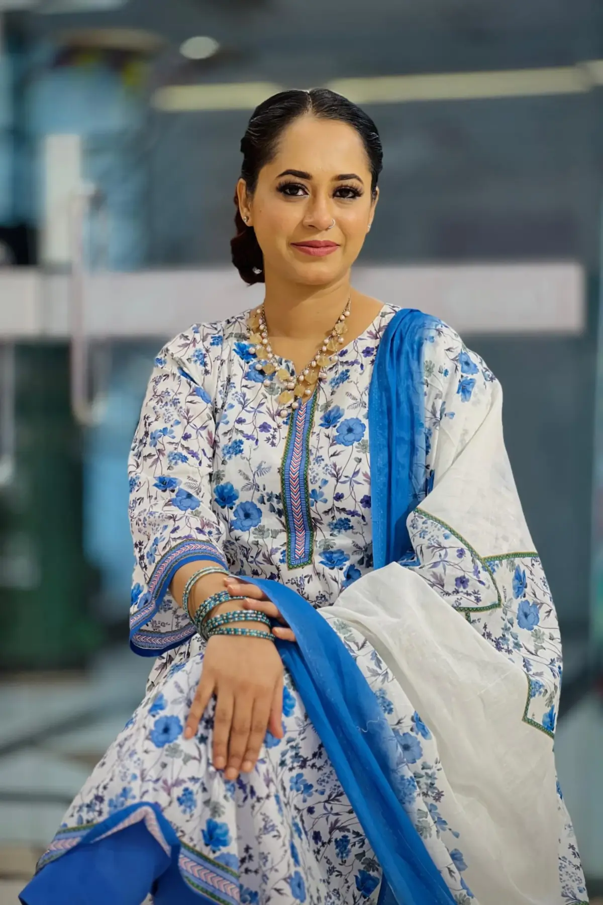 spring cotton digital printed salwar suit 2