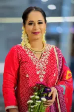chundri silk salwar suit