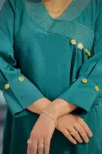 green crinkle textured co ords