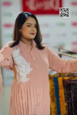 peach colour cy micro fabric co ord set