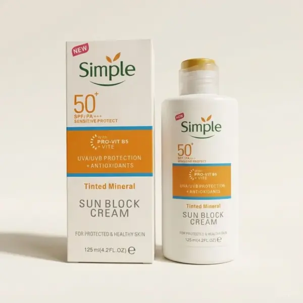 simple sensitive protect sun block spf50+ pa+++ (125ml)