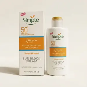 simple sensitive protect sun block spf50+ pa+++ (125ml)