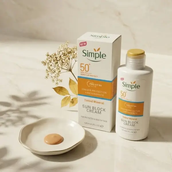 simple sensitive protect sun block spf50+ pa+++ (125ml)