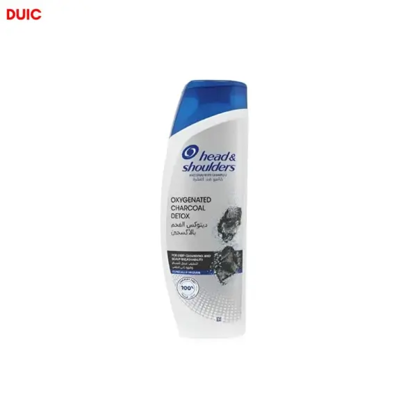 head & shoulders oxygenated charcoal detox shampoo 350ml