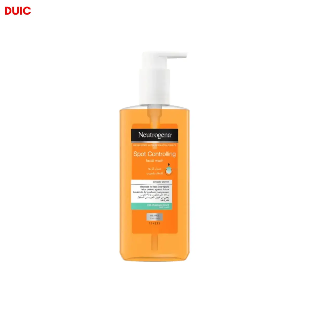 neutrogena spot controlling facial wash 200ml neutrogena spot controlling facial wash 200ml
