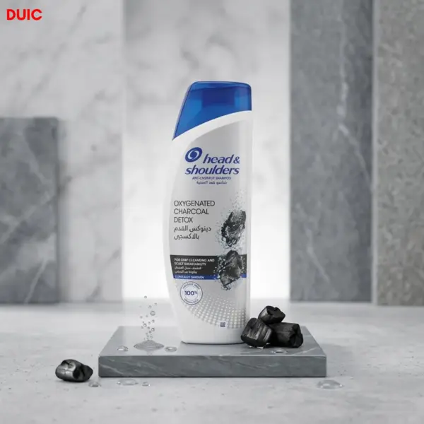 head & shoulders oxygenated charcoal detox shampoo 350ml