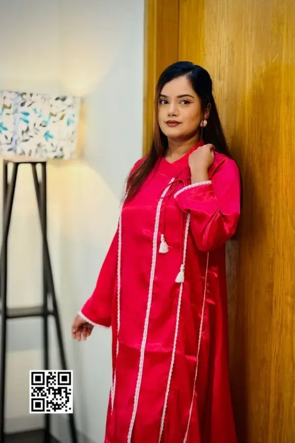 megenda color georgette tops