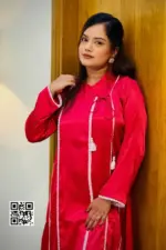 megenda color georgette tops
