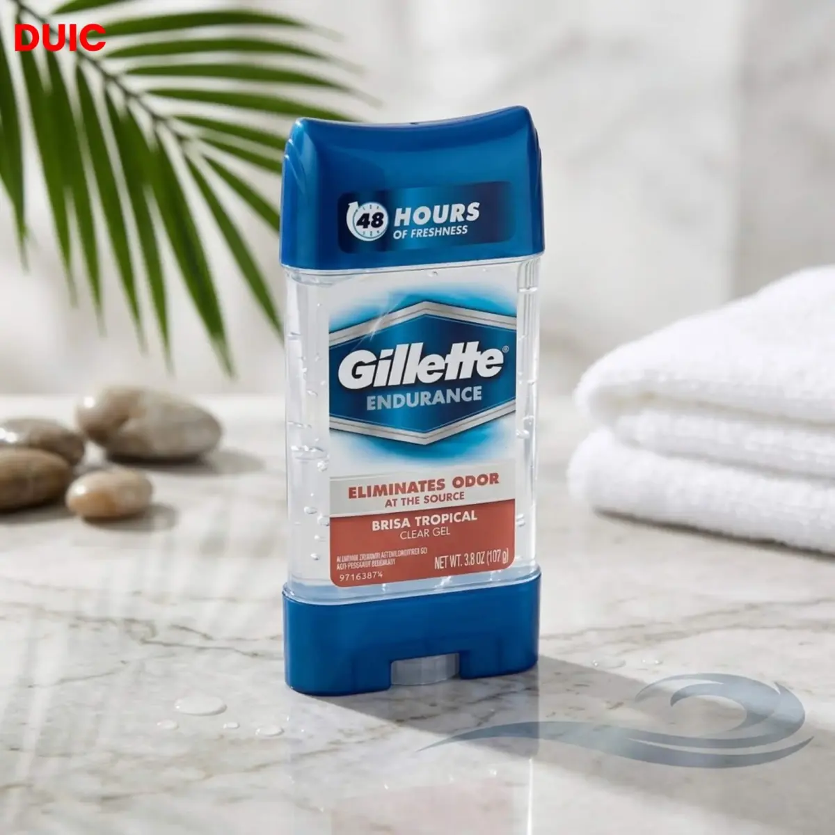gillette endurance brisa tropical anti perspirant 107g
