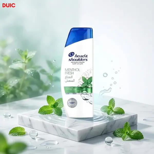 head & shoulders menthol fresh shampoo 350ml