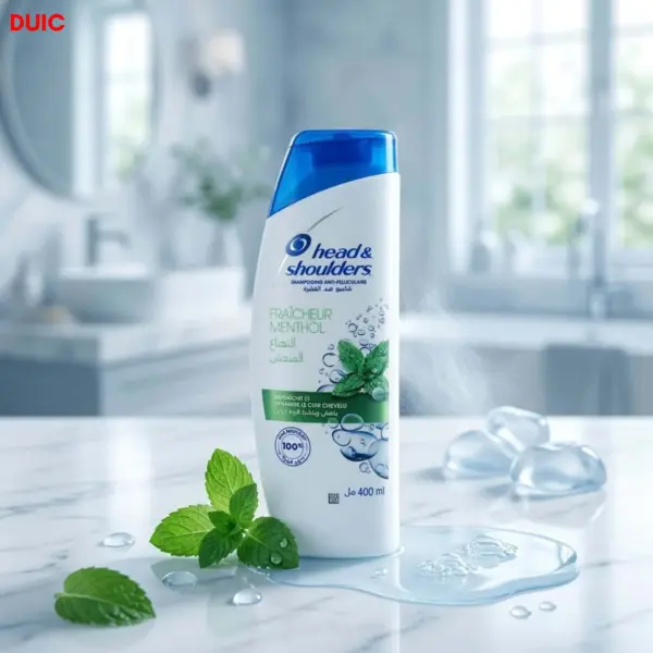 head & shoulders fraicheur menthol shampoo 400ml