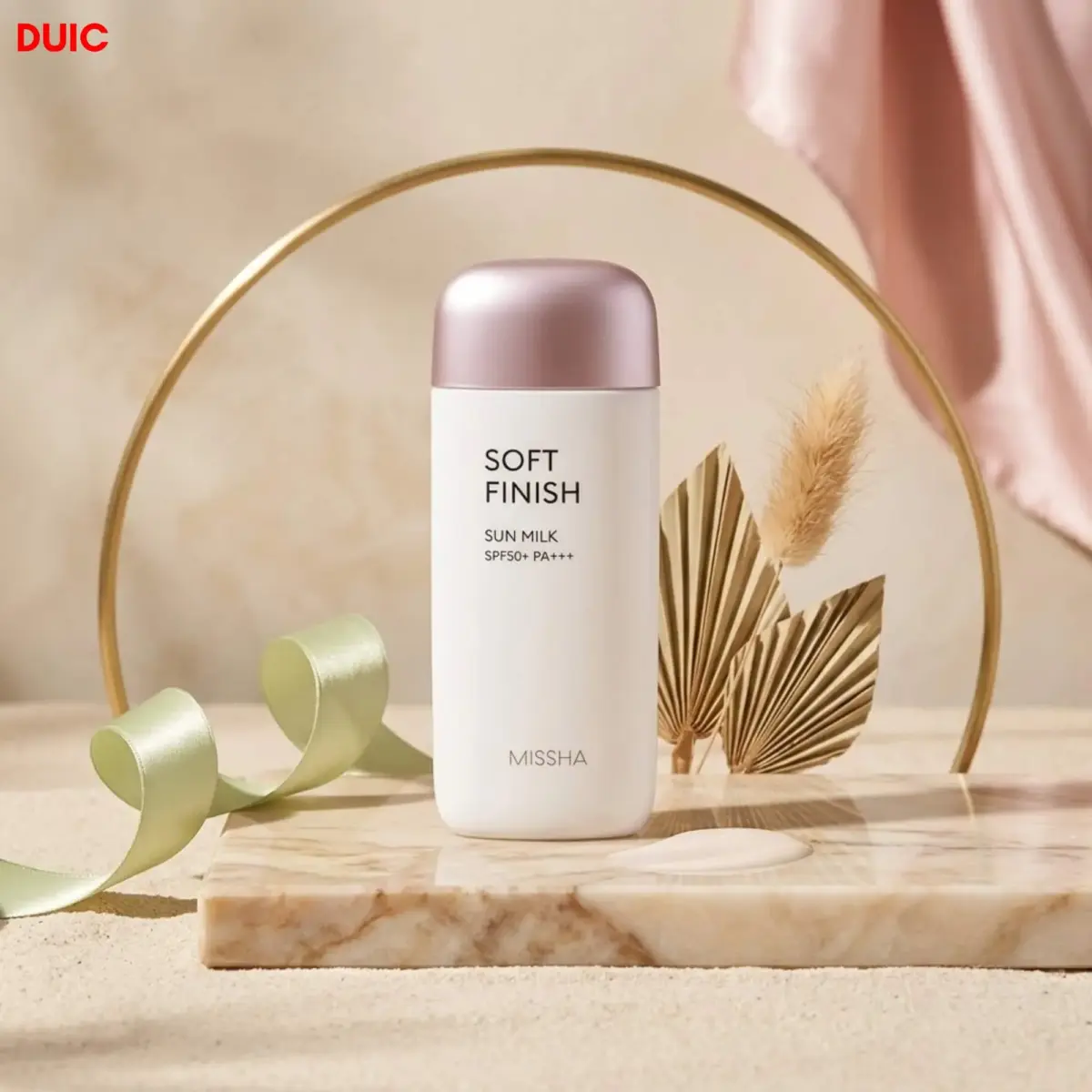 missha soft finish sun milk sunscreen spf50+ pa+++ 70ml
