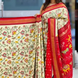 ikkat patola silk saree – 11