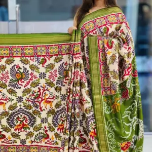 ikkat patola silk saree 10