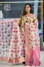 organza silk saree – 5