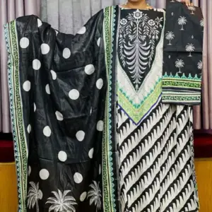 spring cotton digital printed unstitched salwar suit 6