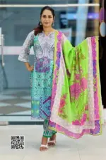 spring cotton digital printed unstitched salwar suit – 10