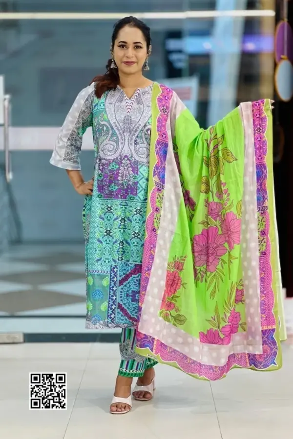 spring cotton digital printed unstitched salwar suit – 10