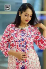 white color georgette shrug set