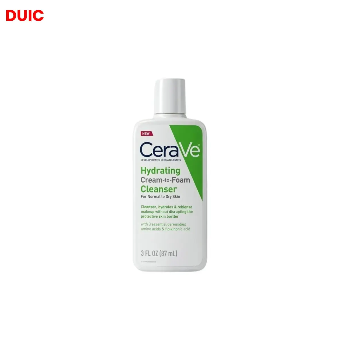 cerave hydrating cream to foam cleanser 87ml