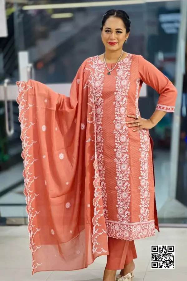 cotton sequence unstitch salwar suit