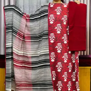 spring cotton machine embroidered salwar suit – 10