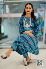 sea green tie dye printed co ords