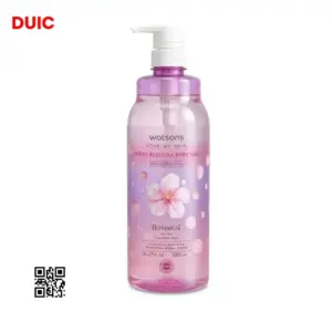 watson body wash cherry blossom 1l