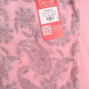 lavender color cotton unstitched salwar suit (copy)