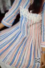 multi color printed switch cotton tops