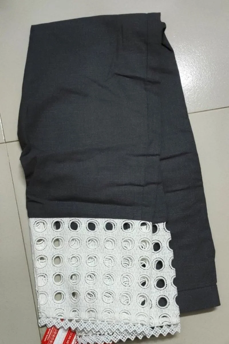ebony ash color remi cotton pant ebony ash color remi cotton pant